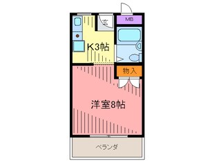 天神リバ－サイドマンションの物件間取画像